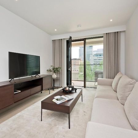 Elegant And Modern Apartments In Canary Wharf Right Next To Thames London Exterior foto