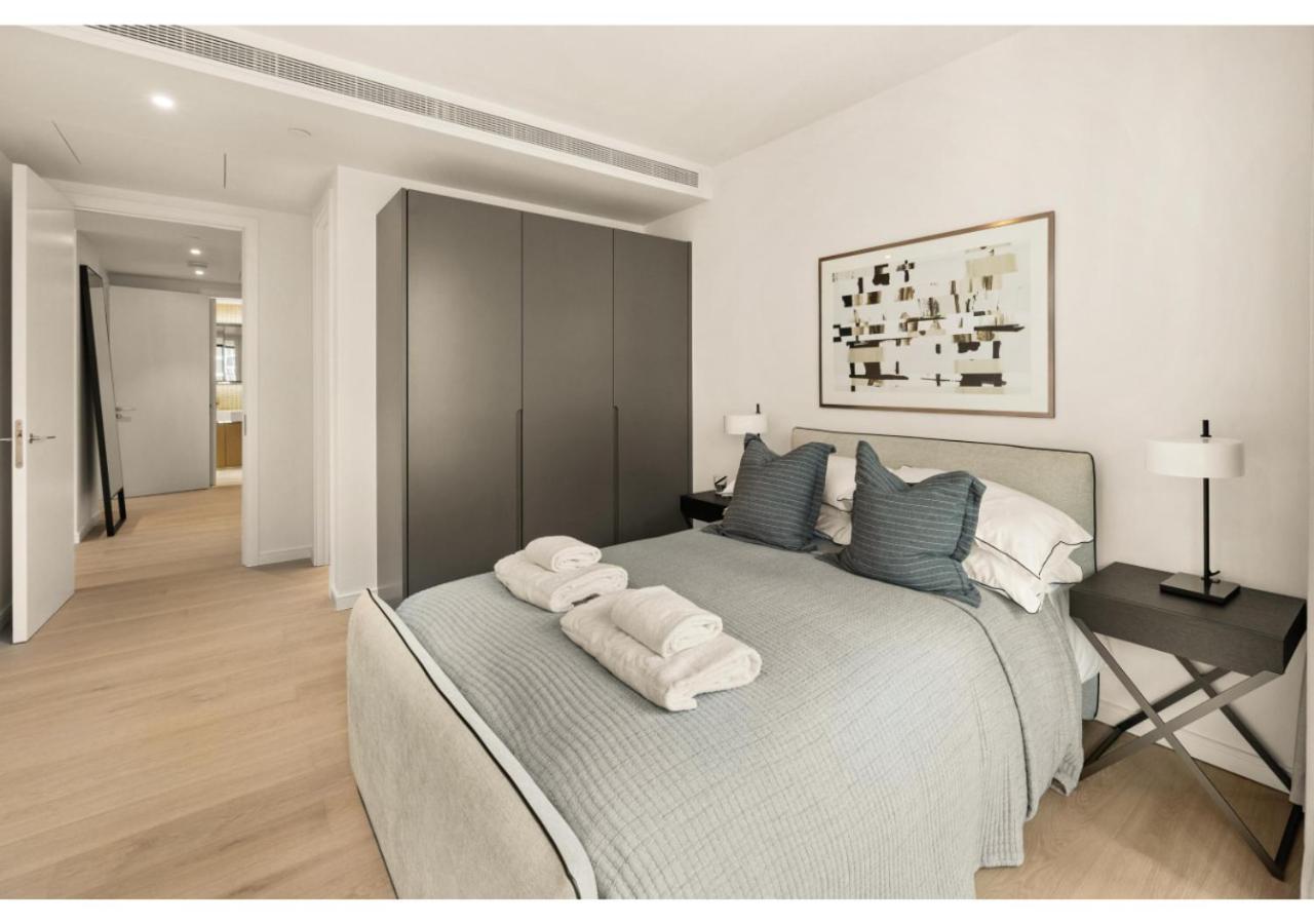 Elegant And Modern Apartments In Canary Wharf Right Next To Thames London Exterior foto