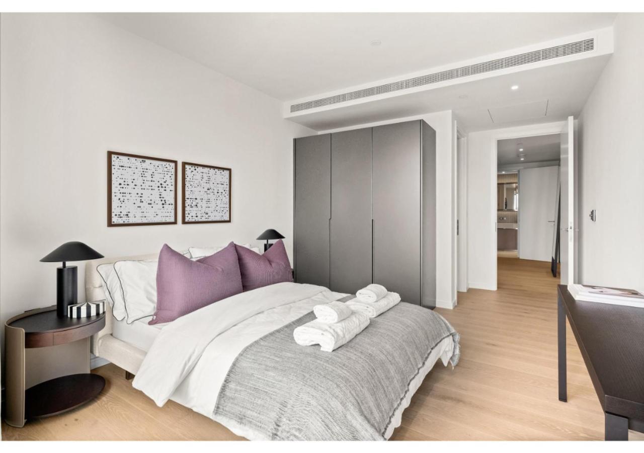 Elegant And Modern Apartments In Canary Wharf Right Next To Thames London Exterior foto