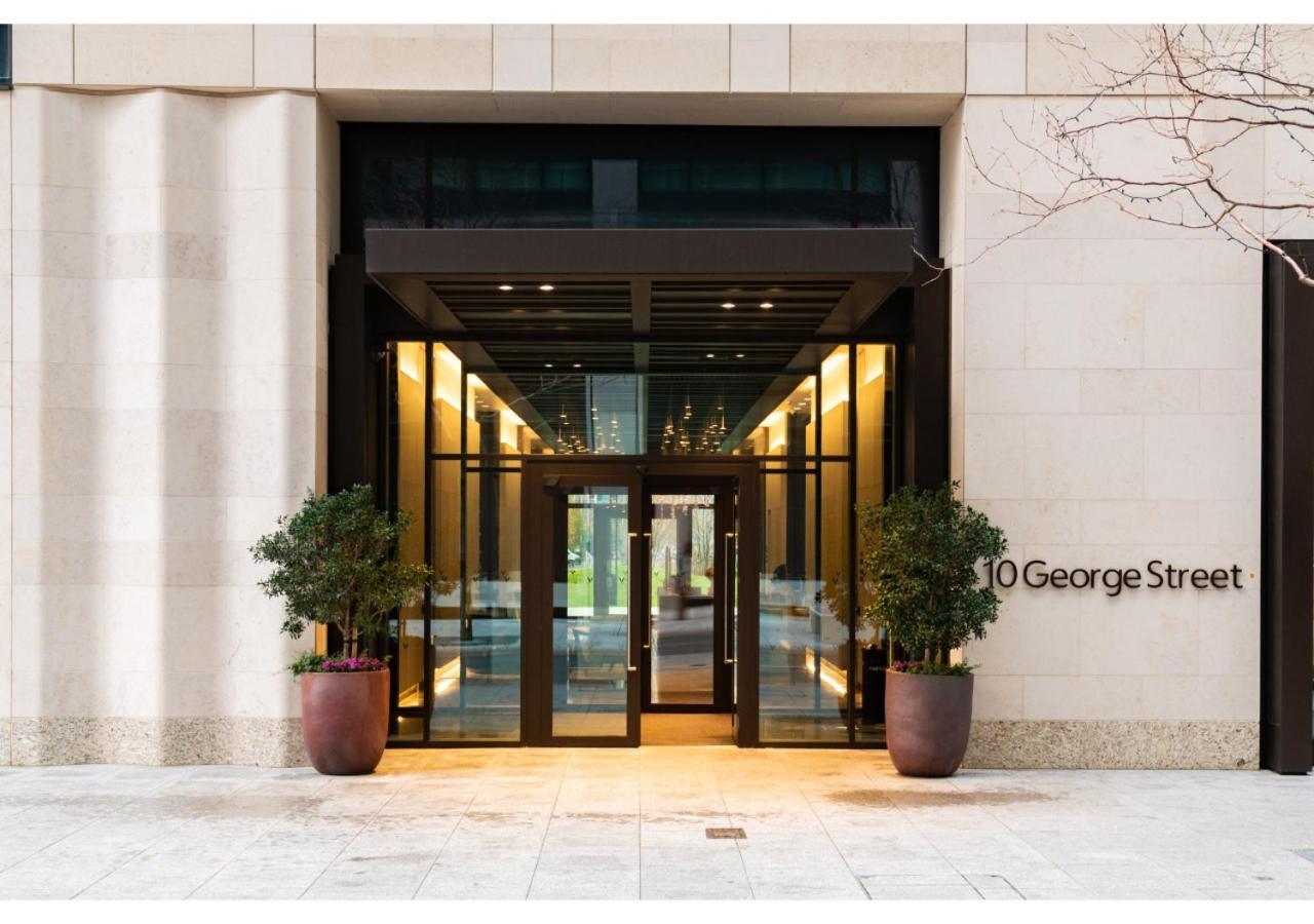 Elegant And Modern Apartments In Canary Wharf Right Next To Thames London Exterior foto