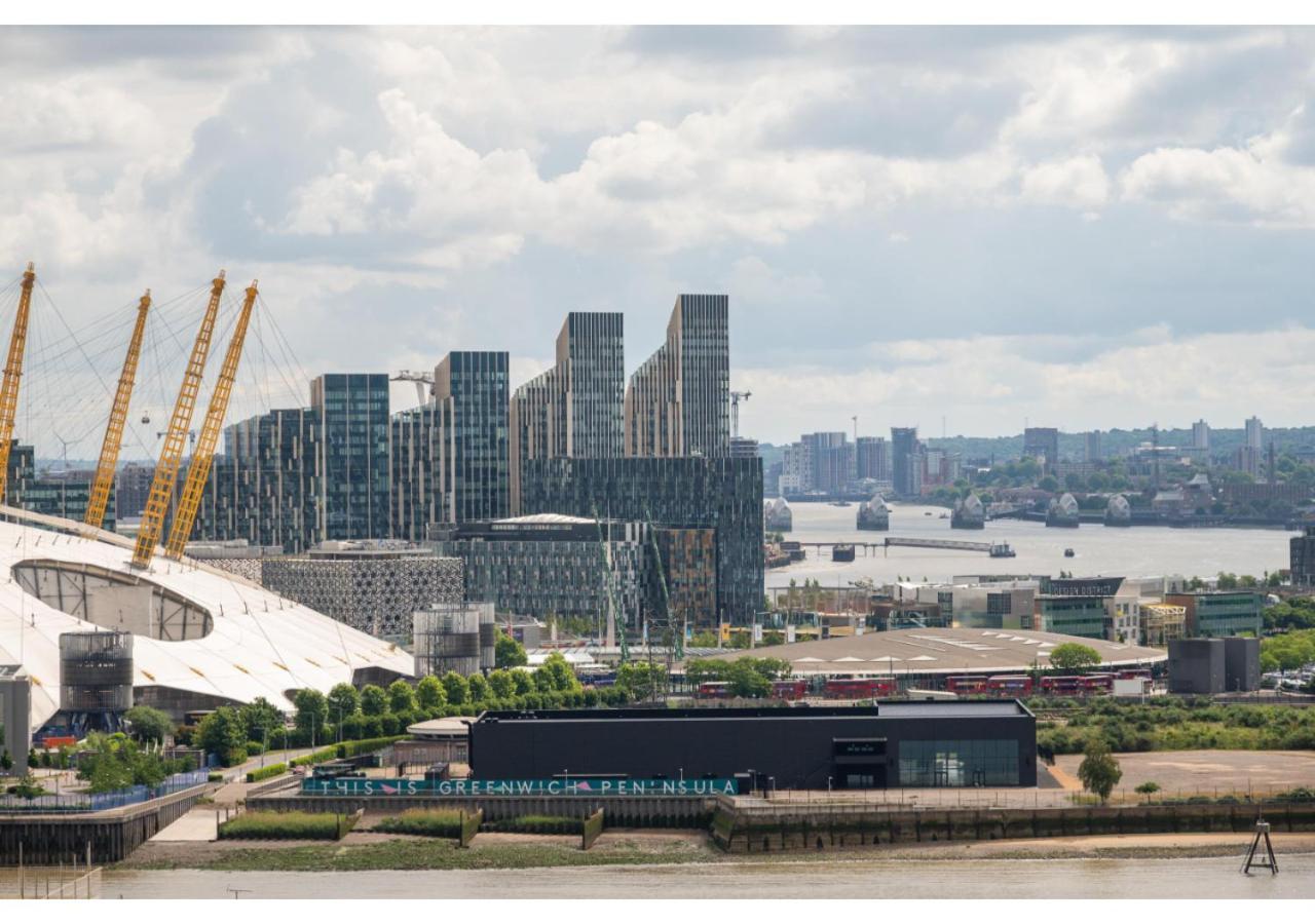 Elegant And Modern Apartments In Canary Wharf Right Next To Thames London Exterior foto
