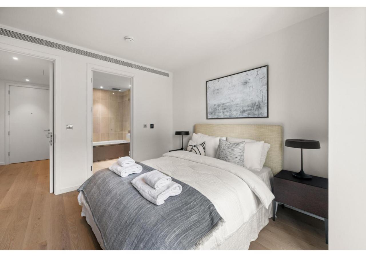 Elegant And Modern Apartments In Canary Wharf Right Next To Thames London Exterior foto