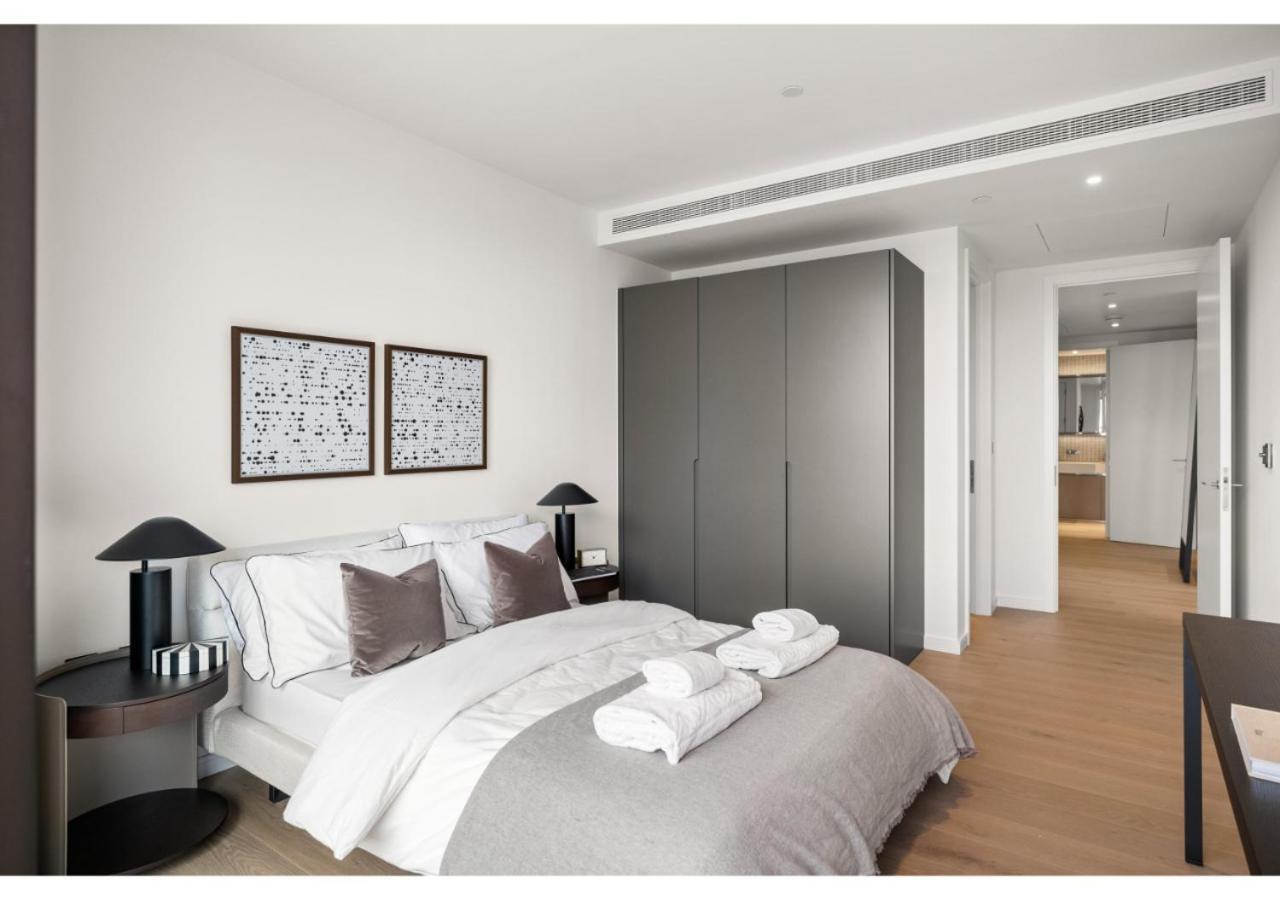 Elegant And Modern Apartments In Canary Wharf Right Next To Thames London Exterior foto